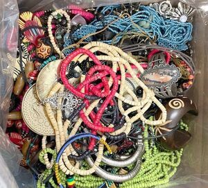 15+ Pc Mixed Mystery Jewelry Lot - Wearable - Estate, Costume, Vintage, Artisan